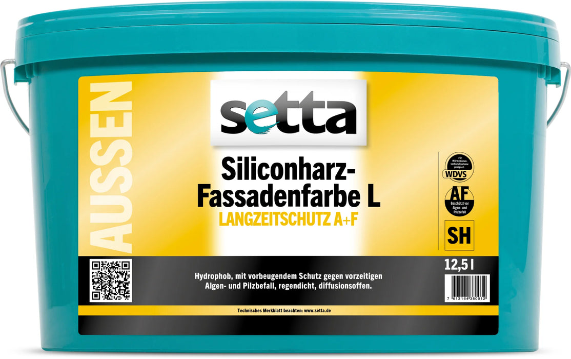 setta Siliconharz-Fassadenfarbe L  5L  / 12,5L
