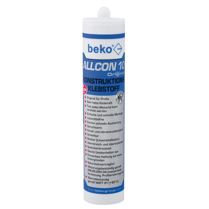 beko Allcon10 Konstrukt-Klebstoff 150ml / 310ml-Konstruktionskleber-4036421260101-MM Farben