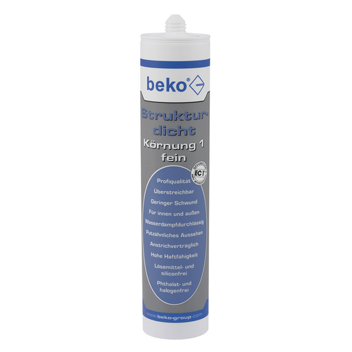 beko Strukturdicht weiß-strukturiert 310ml fein / mittel / grob-Dichtstoff-4036421230036-MM Farben