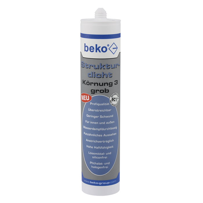 beko Strukturdicht weiß-strukturiert 310ml fein / mittel / grob-Dichtstoff-4036421230128-MM Farben