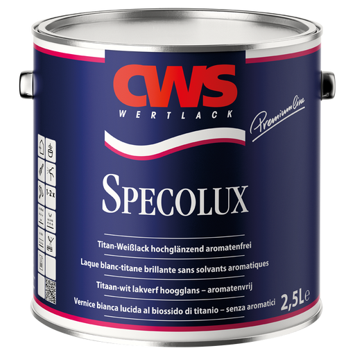 CWS WERTLACK Specolux 2,5L-Lack-4002536124911-MM Farben
