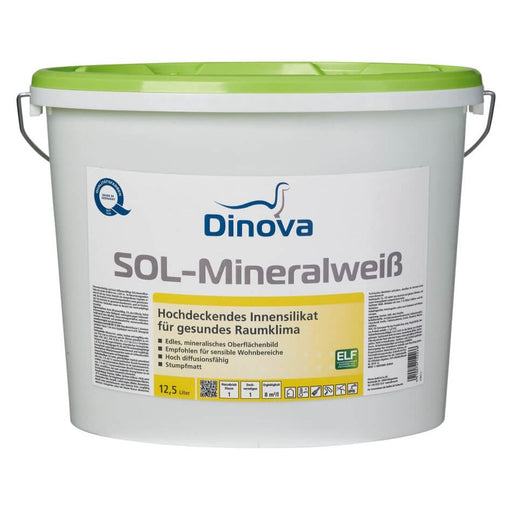 Dinova SOL - Mineralweiß weiss 5L / 12,5L-MM Farben
