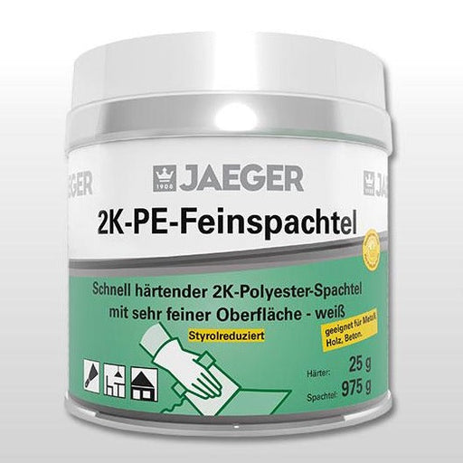 Jaeger 2K-PE Feinspachtel 250g / 1kg-MM Farben