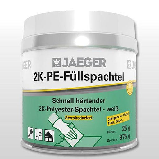 Jaeger 2K-PE Füllspachtel 250g / 1kg-MM Farben