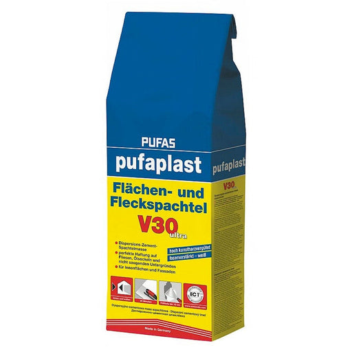 Pufas pufaplast Flächen- und Fleckspachtel V30 ultra 5kg / 25kg-4007954331026-MM Farben