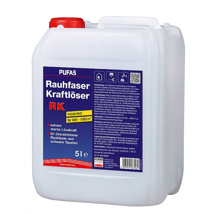 Pufas Rauhfaser Kraftlöser RK 250ml / 1L / 5L-4007954067062-MM Farben