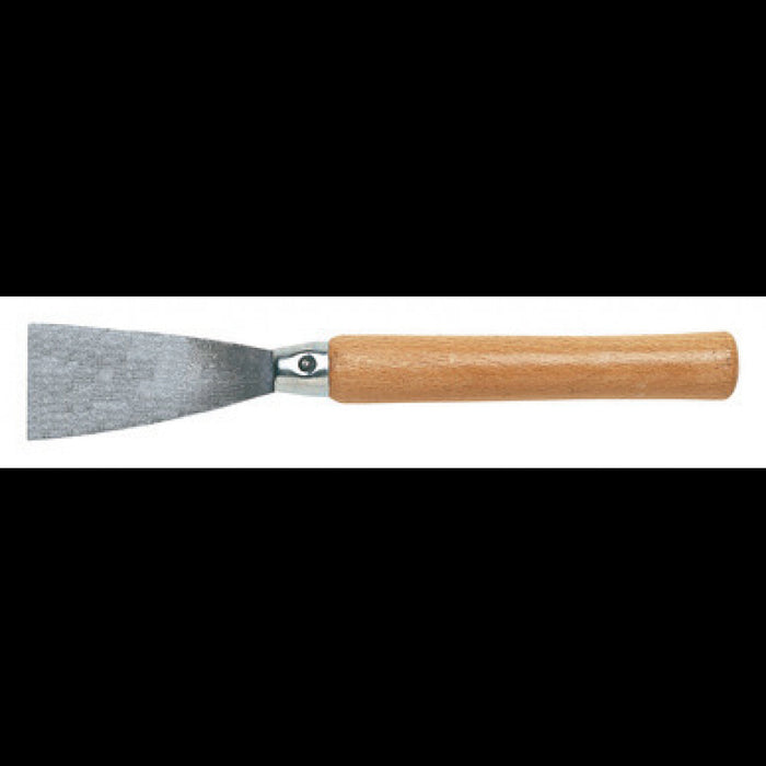 Storch Abbrennspachtel 70mm Starre Klinge Vernietet Langes Holzheft-4001941321625-MM Farben