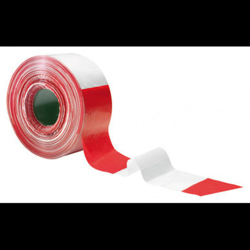 Storch Absperrband 80mmx500m Rot/Weiß Geblockt-4001941560000-MM Farben