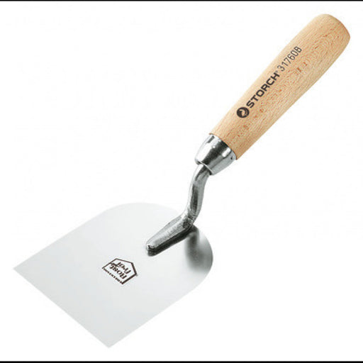 Storch Edelstahlstuckateurspachtel 100mm Holzgriff-4001941041851-MM Farben