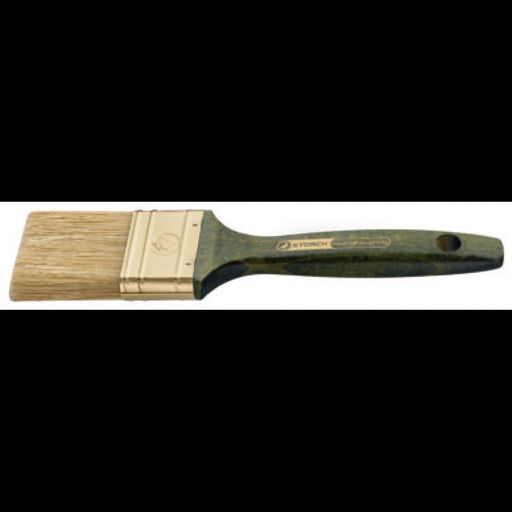 Storch Flachpinsel 20mm ClassicTop mix Helle Borsten Grüner Holzstiel Profi-4001941065154-MM Farben