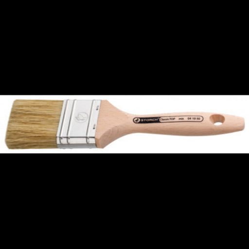 Storch Flachpinsel 20mm ClassicTop mix Helle Borsten Holzstiel Profi-4001941065291-MM Farben