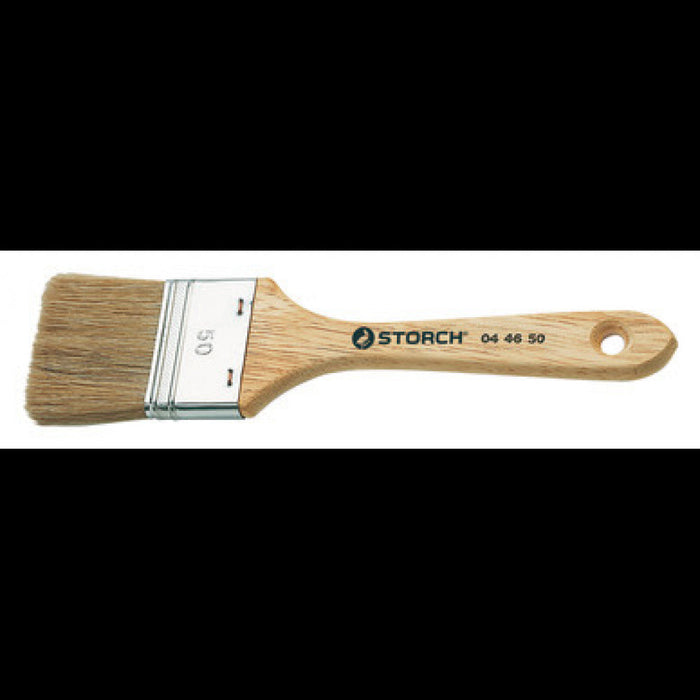 Storch Flachpinsel 40mm Helle Borsten Holzstiel-4001941044647-MM Farben