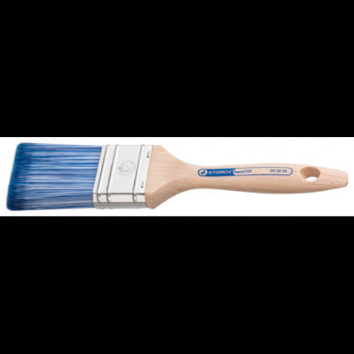 Storch Flachpinsel 50mm AquaTop Weiß-Blau Holzstiel Profi-4001941101401-MM Farben