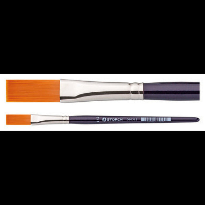 Storch Plakatschriftpinsel Gr.3/8 Rothaar Flach 3/4-Lang-4001941066359-MM Farben