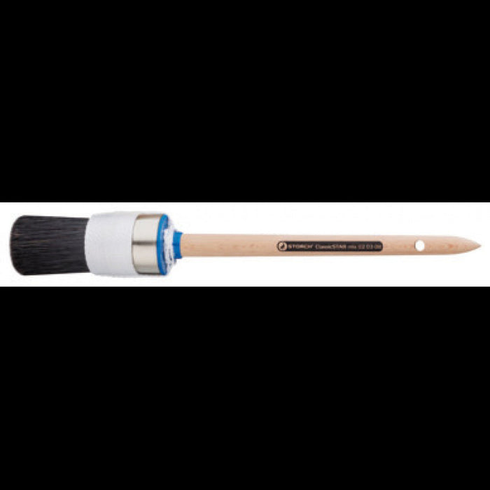 Storch Ringpinsel Gr.4 ClassicStar mix Schwarze Borsten 2x Faden-VB Premium-4001941020313-MM Farben